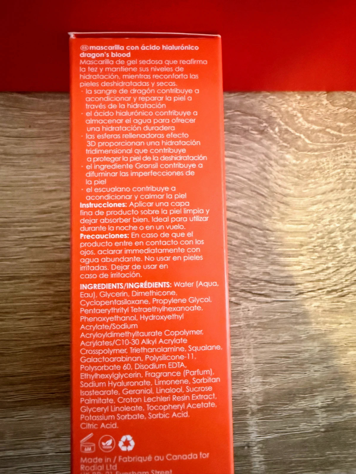 🐉 Rodial Dragon’s Blood Hyaluronic Mask 50 ml | mascarilla hidratante y reafirmante🐉 – rodial 3