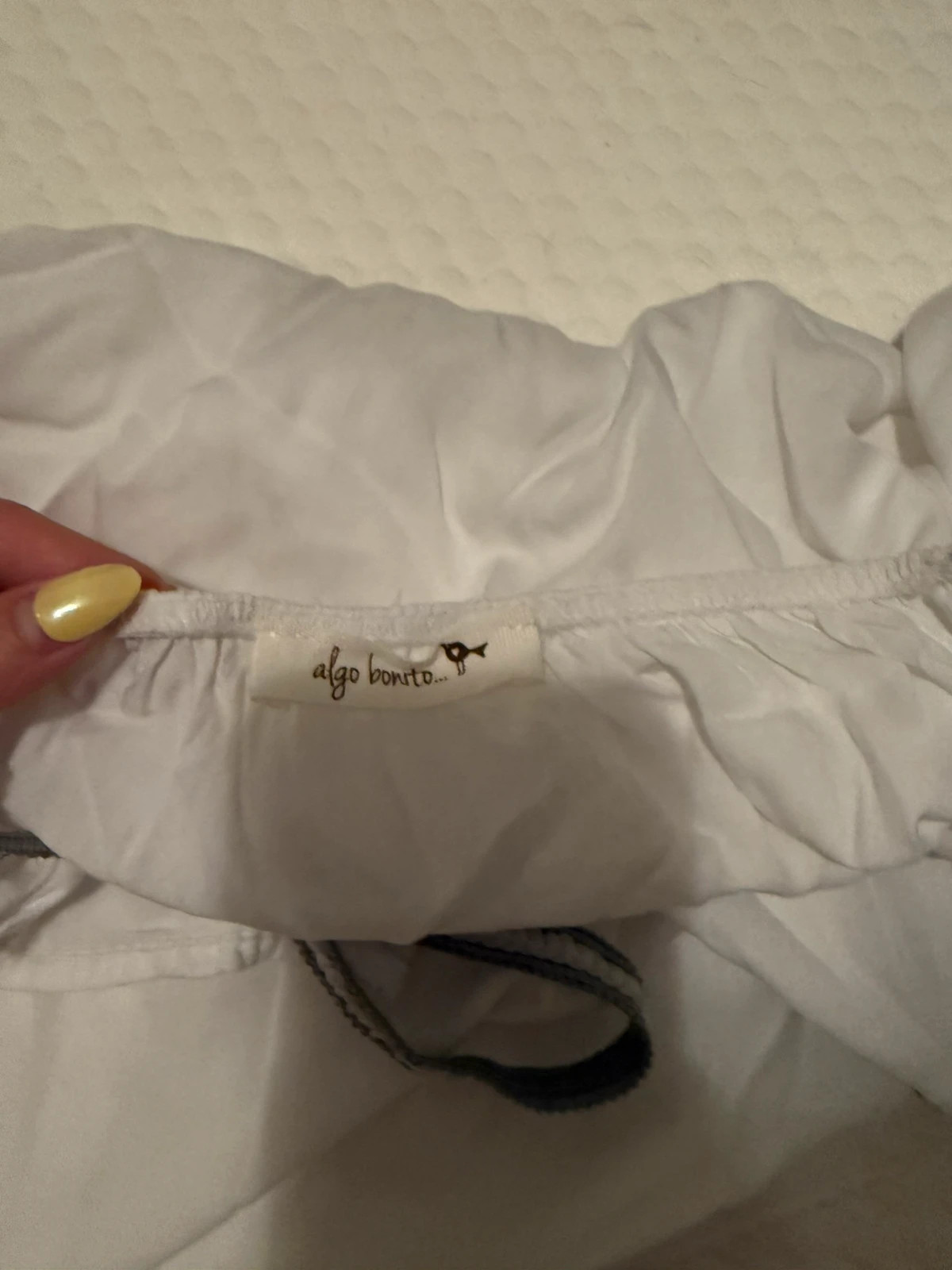 🤍Blusa blanca de tirantes 🤍 nueva sin etiquetas | detalle brillante talla M – algo bonito – taille M / 38 / 10 3