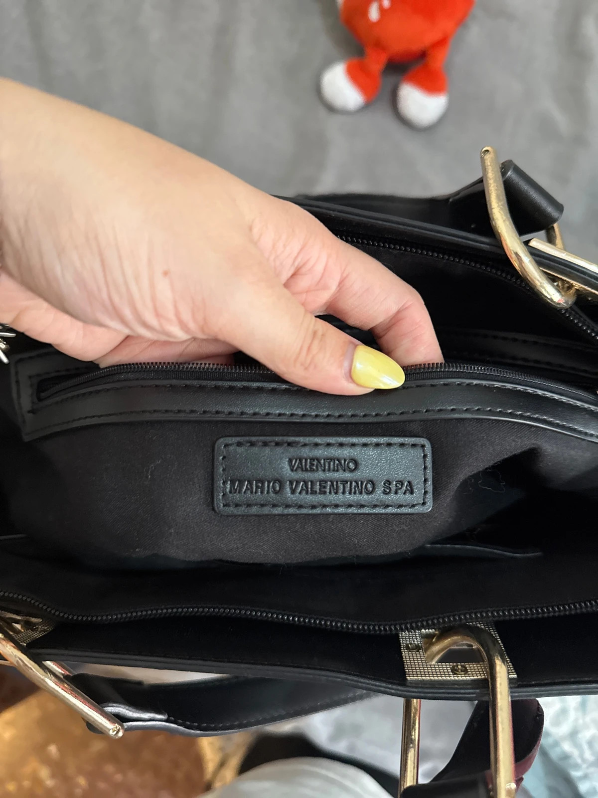 👜 Bolso tote Mario Valentino negro🖤| Muy bueno – Mario Valentino 3