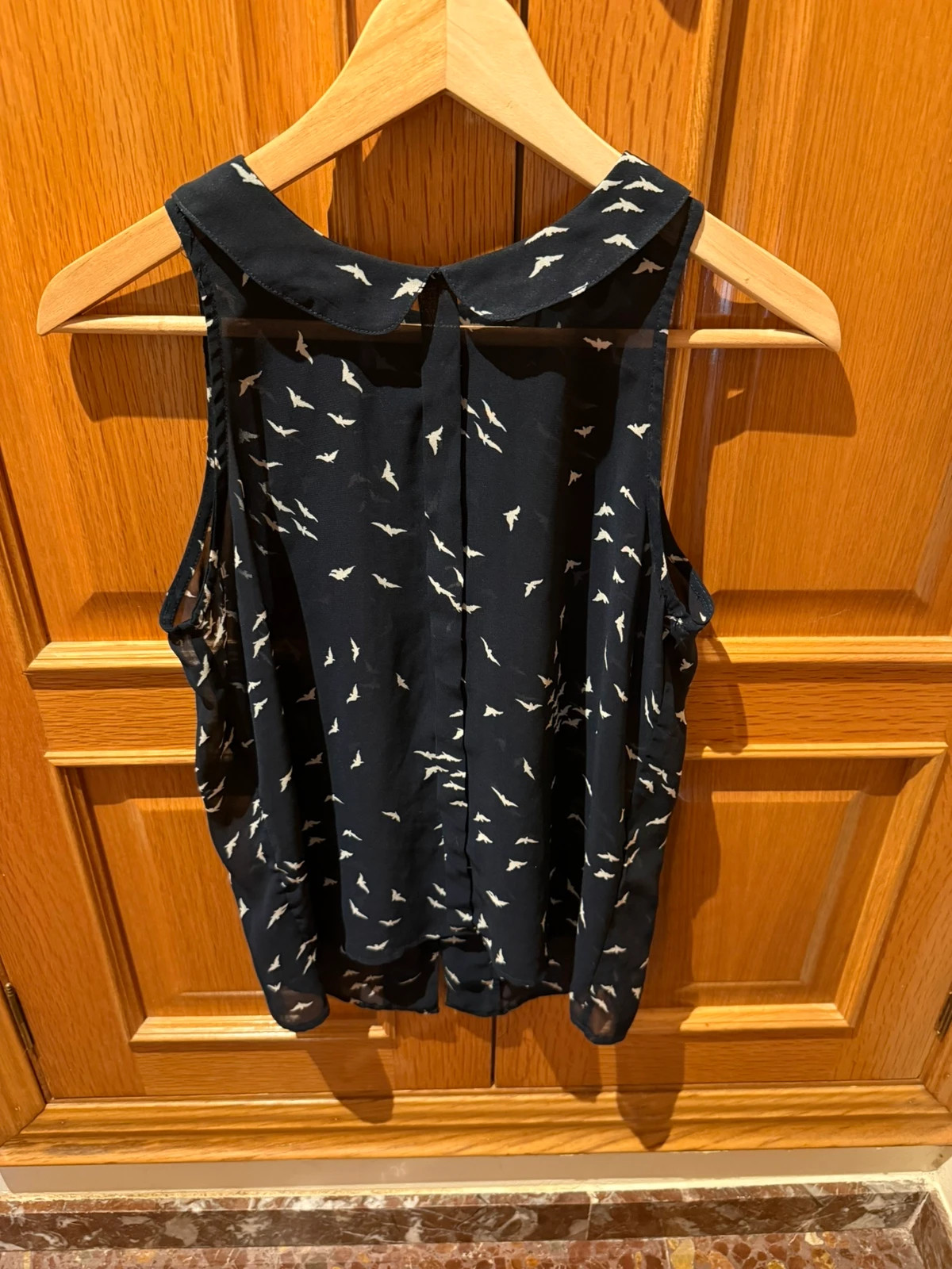 👚 Blusa sin manga azul marino👚 Lefties | talla S – Lefties – taille S / 36 / 8