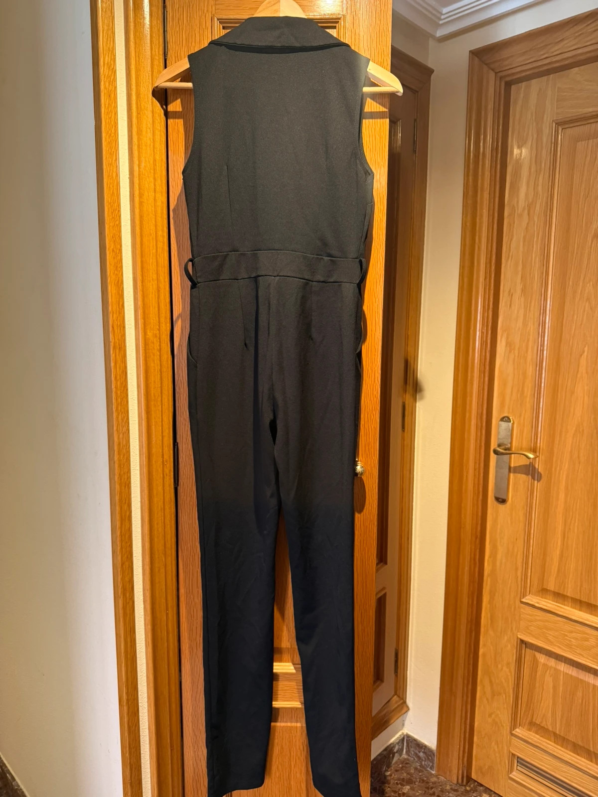 👗 Mono largo negro sin mangas👗 | talla única | muy bueno – taille Taille unique 2
