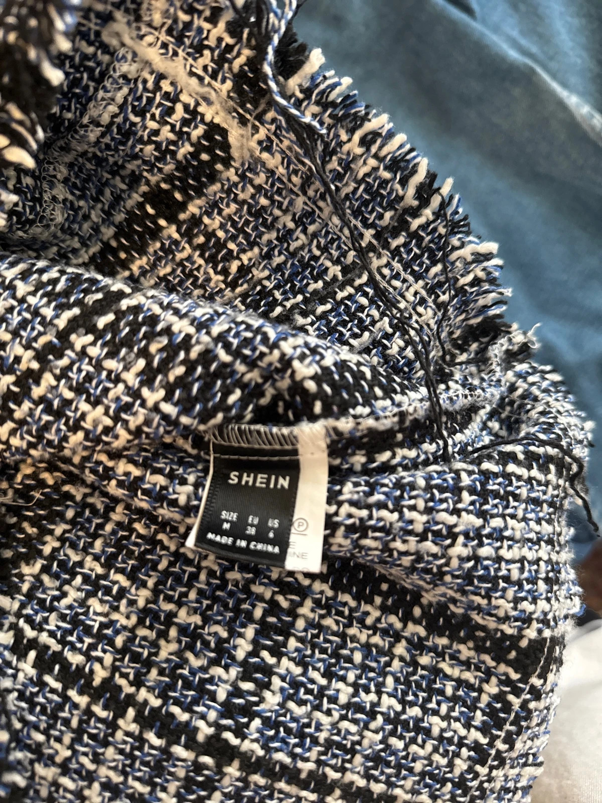 👗 Falda de cuadros azul marino👗 Shein | talla M / 38 / 10 – Shein – taille M / 38 / 10 4