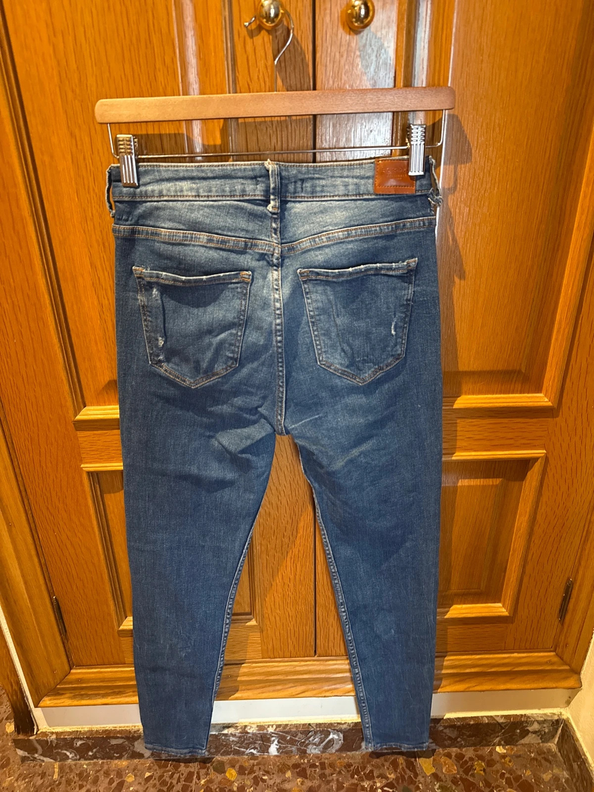 👖 Pantalón skinny azul marino Bershka👖 | talla M / 38 – Bershka – taille M / 38 / 10 2