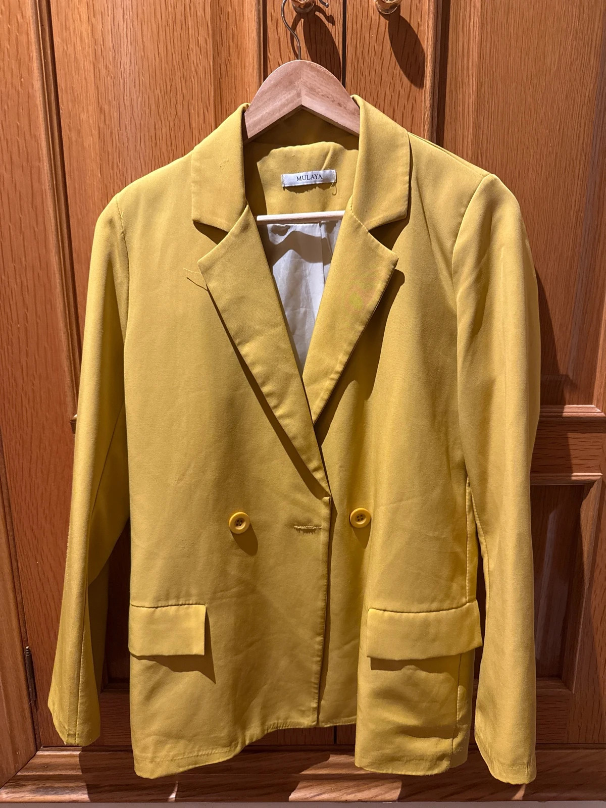 🧥 Americana Mulaya 🧥 mostaza | talla S / 36 / 8 | muy buen estado – Mulaya – taille S / 36 / 8