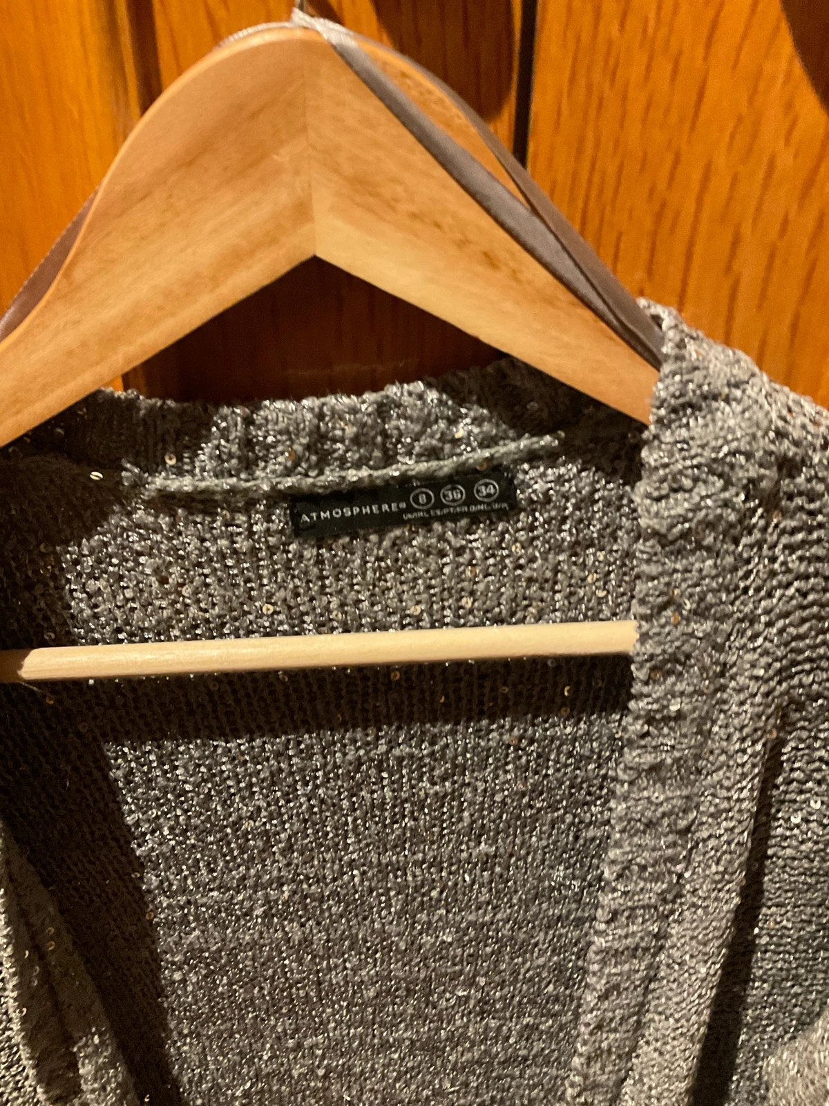 🧥 Chaqueta con brillos 🧥 plateado/gris | talla S / 36 / 8 | muy buen estado – Primark – taille S / 36 / 8 3