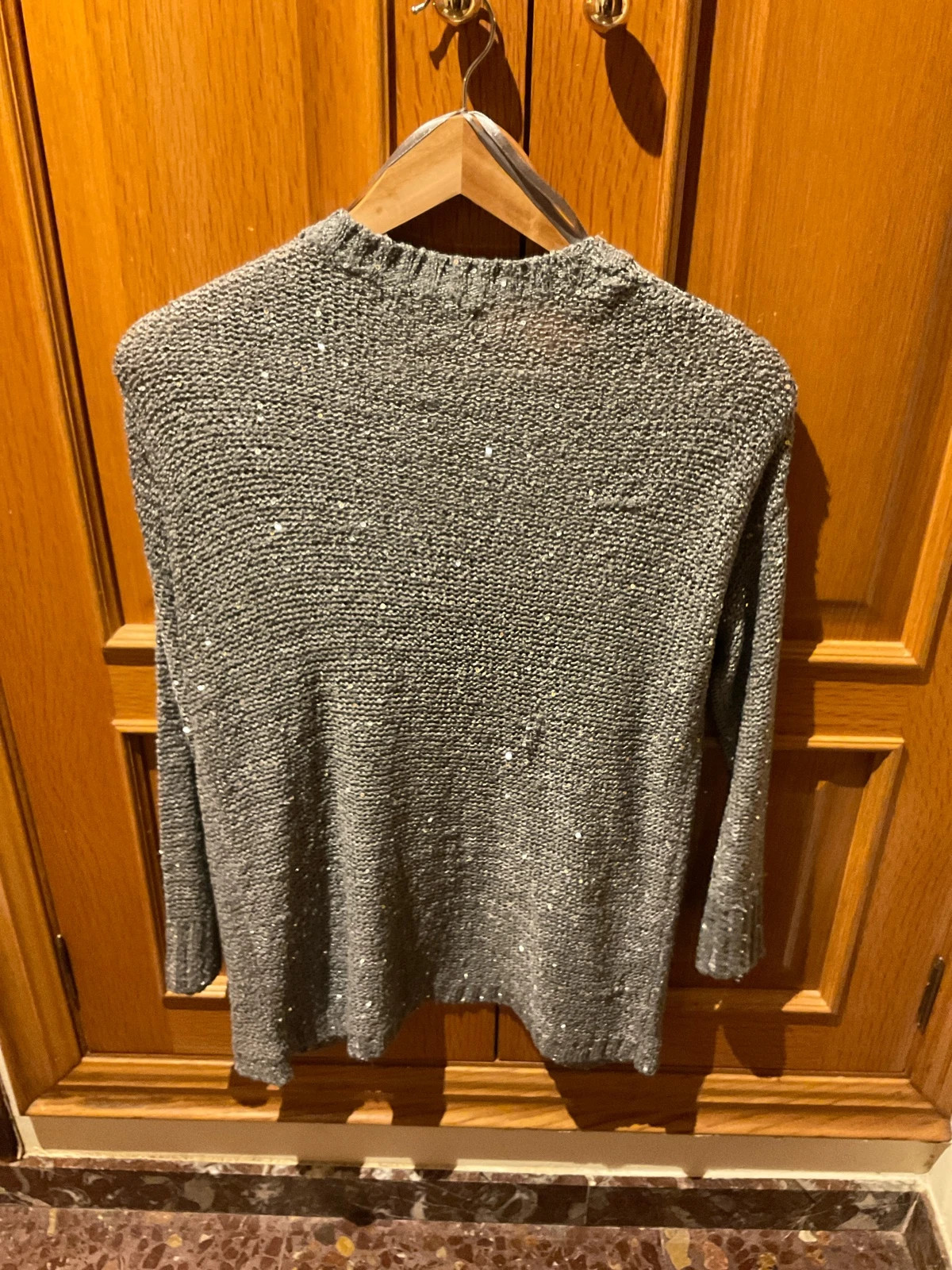 🧥 Chaqueta con brillos 🧥 plateado/gris | talla S / 36 / 8 | muy buen estado – Primark – taille S / 36 / 8 2