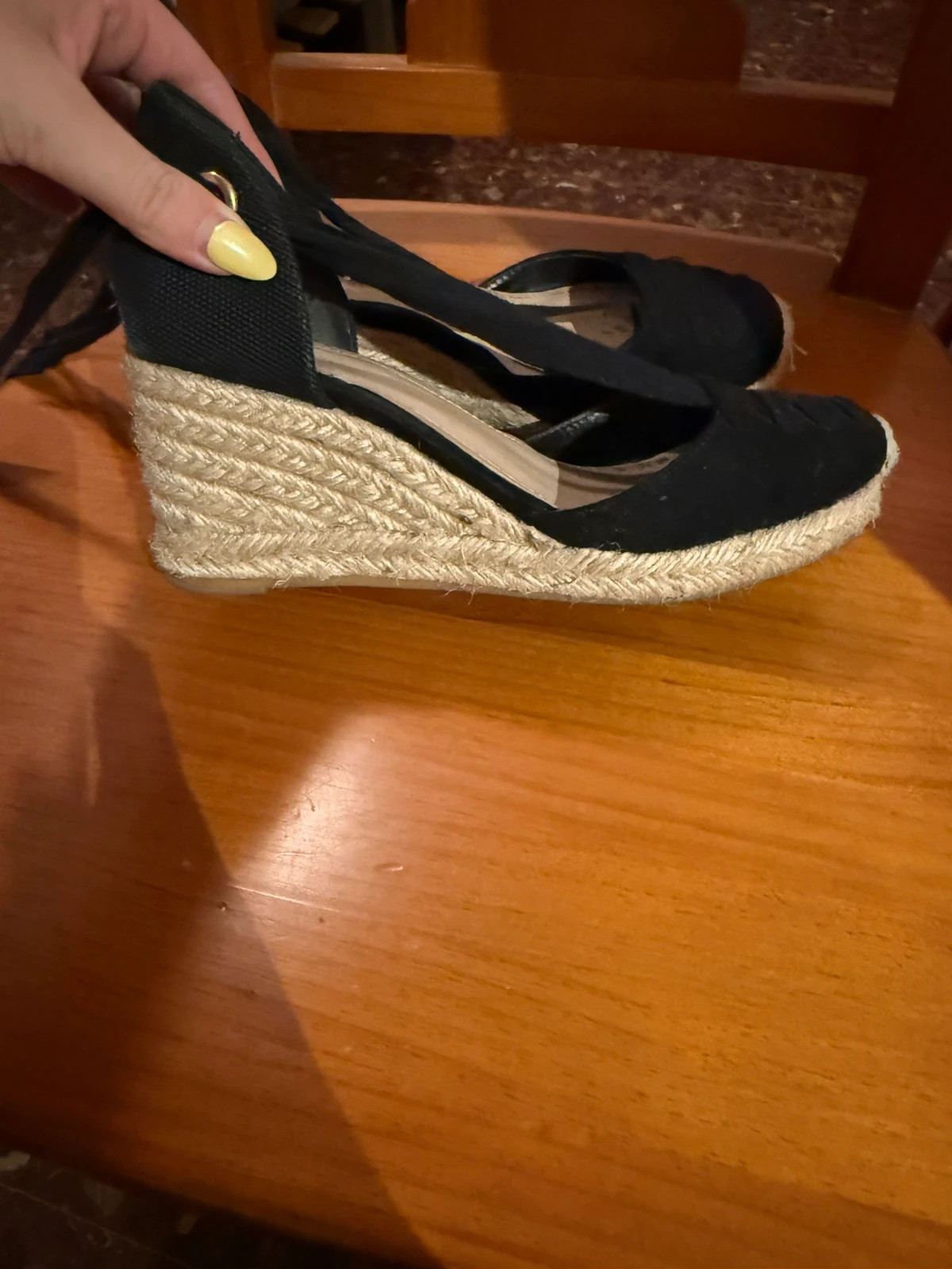 👡Alpargatas Negras Clásicas Talla 36 – Muy Buen Estado👡 – Parfois – taille EU 36 2