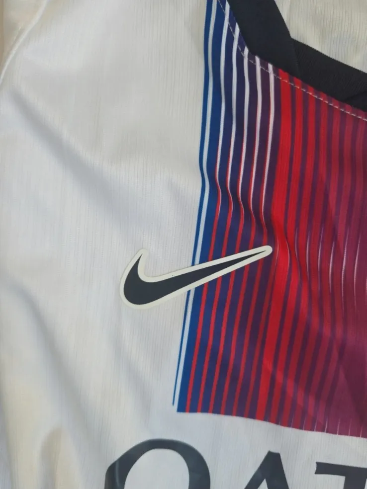 Maillot Paris Blanc D. Doué 14 - Taille L  – Nike – taille L 7