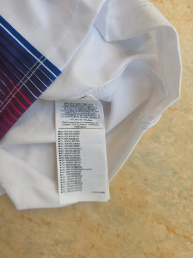 Maillot Paris Blanc D. Doué 14 - Taille L  – Nike – taille L 5