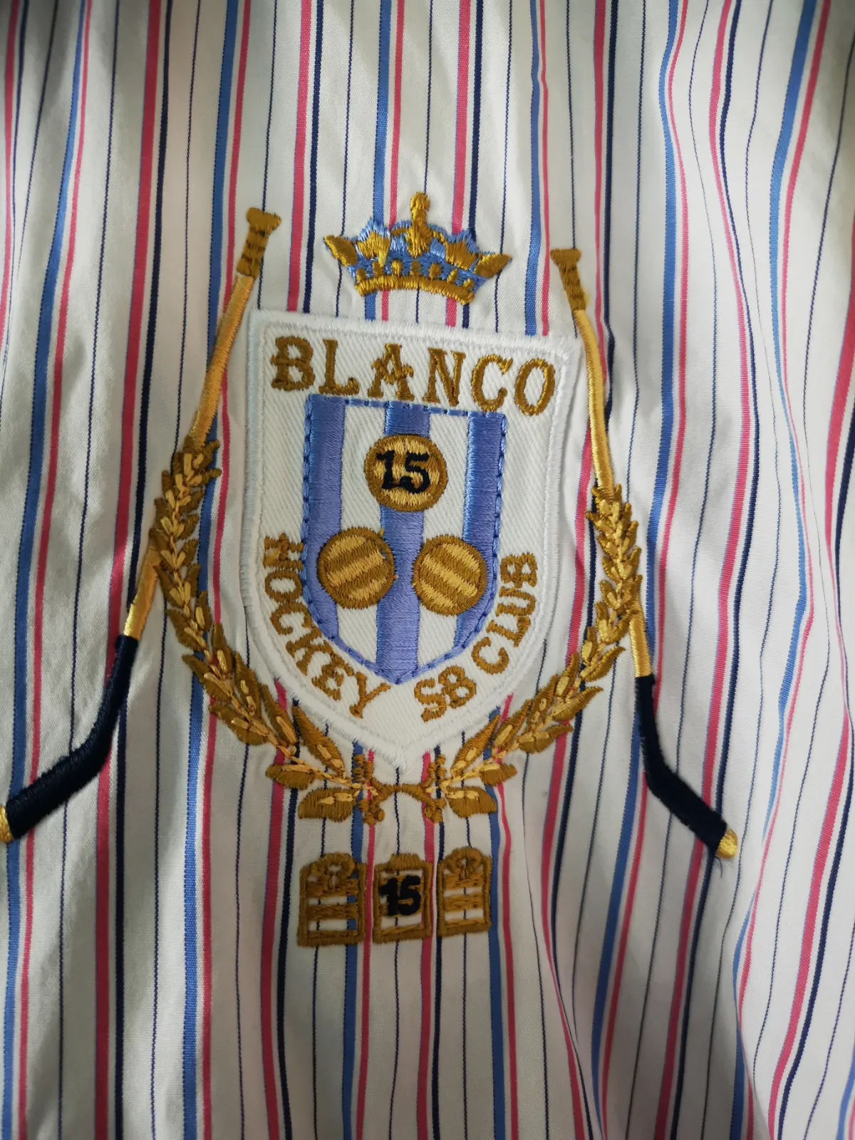 Chemise rayée à manches longues Serge Blanco – Serge Blanco – taille S 6