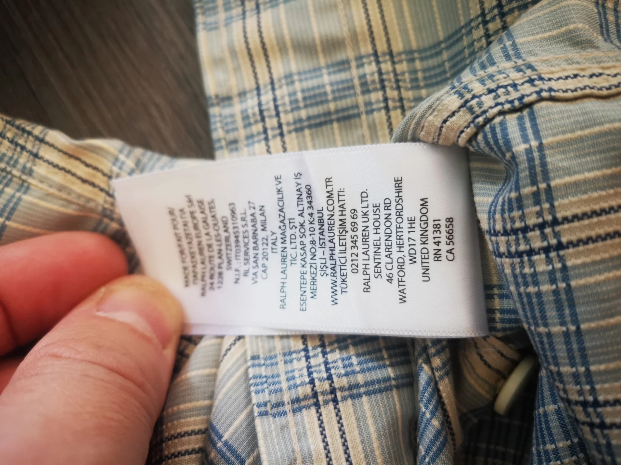 Chemise Ralph Lauren