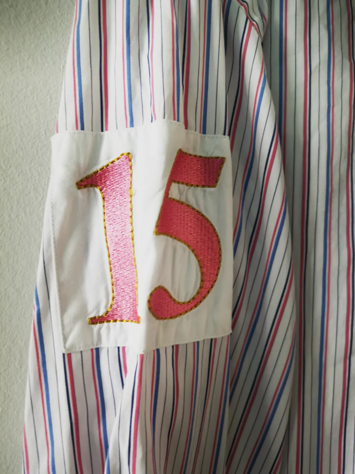 Chemise rayée à manches longues Serge Blanco – Serge Blanco – taille S 5