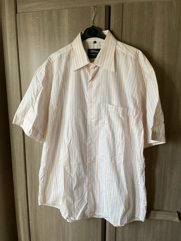 Chemise manches courtes 100% coton