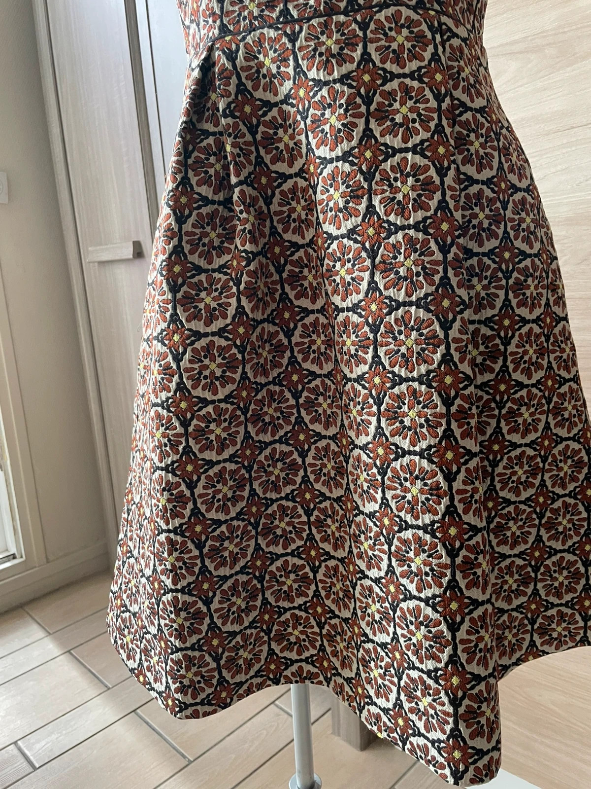 👗 Robe patineuse H&M - Jacquard & Dentelle taille S – H&M – taille S / 36 / 8 5
