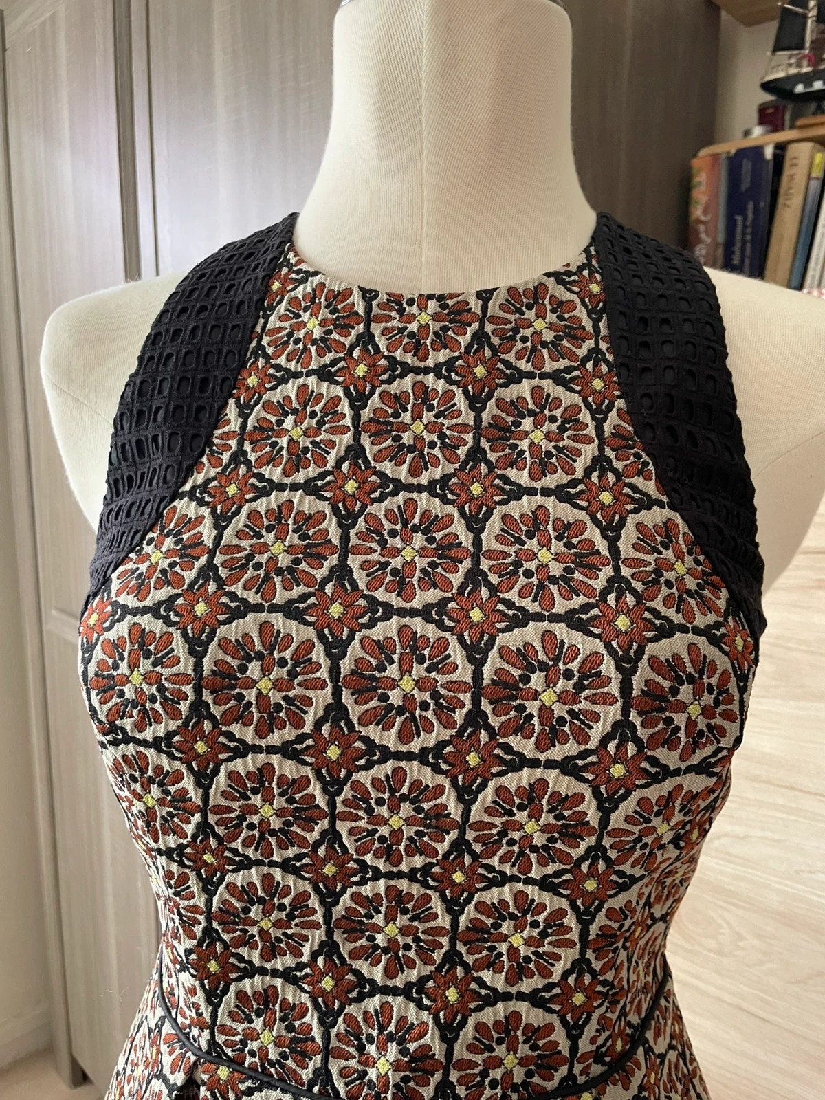👗 Robe patineuse H&M - Jacquard & Dentelle taille S – H&M – taille S / 36 / 8 4