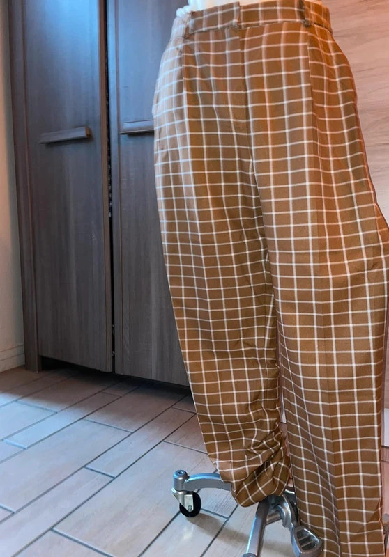 Pantalon large chic à carreaux Sinéquanone – Sinéquanone – taille L / 40 / 12 2