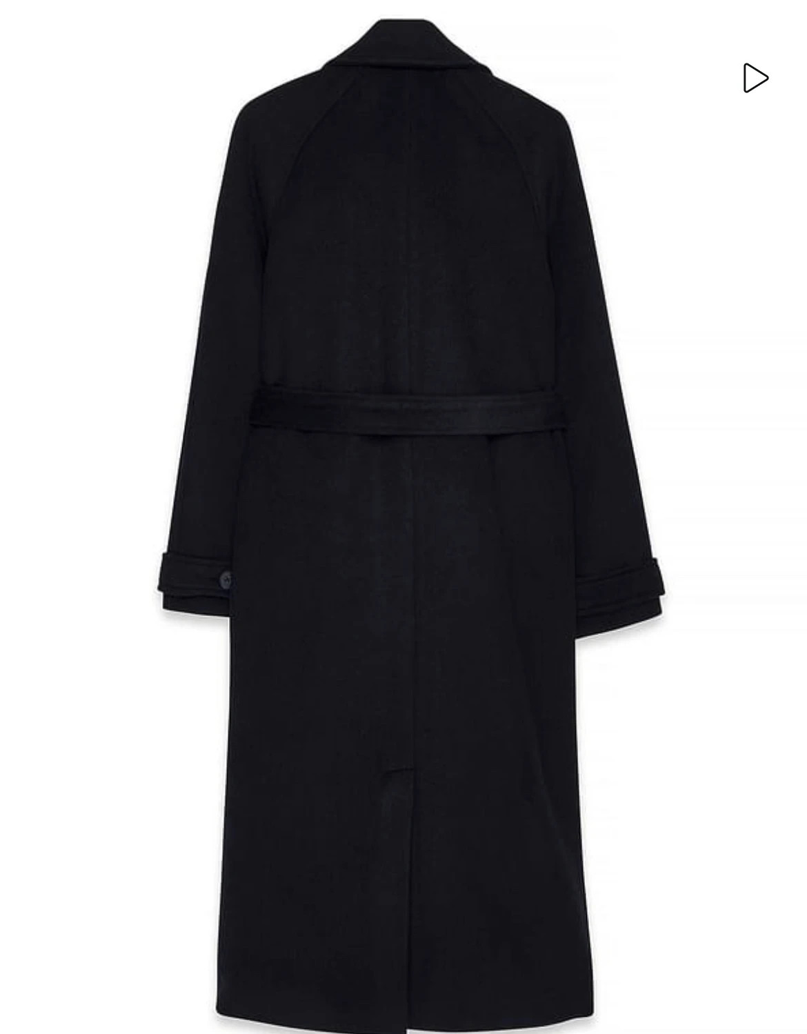 Manteau long oversize en laine à manches raglan – NA-KD – taille XL / 42 / 14 3