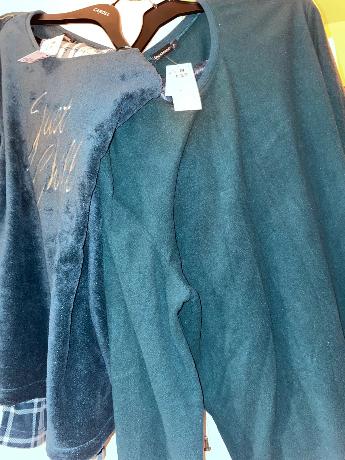 Pyjamas femme et homme – In Extenso – taille XL / 42 / 14 3