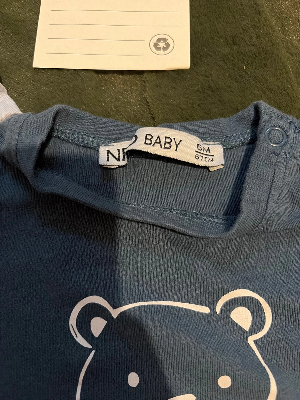 Lot de t-shirt – Npo Baby – taille 6-9 mois / 68 cm 2