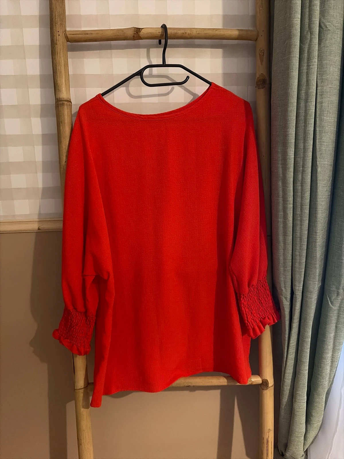 Haut orange/rouge – Shein – taille XL / 42 / 14