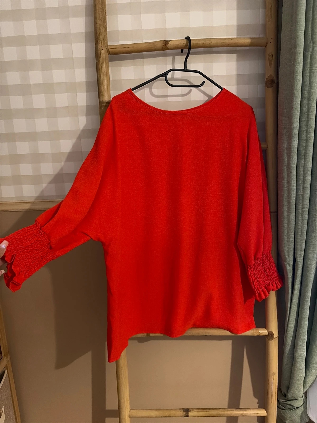 Haut orange/rouge – Shein – taille XL / 42 / 14 2