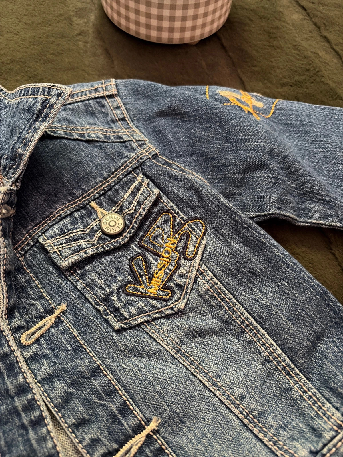 Veste en jean – Mono Star – taille 12-18 mois / 80 cm 2