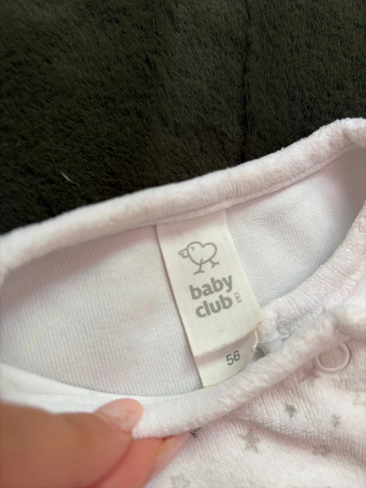 Pyjama mixte – Baby Club – taille 1-3 mois / 56 cm 3