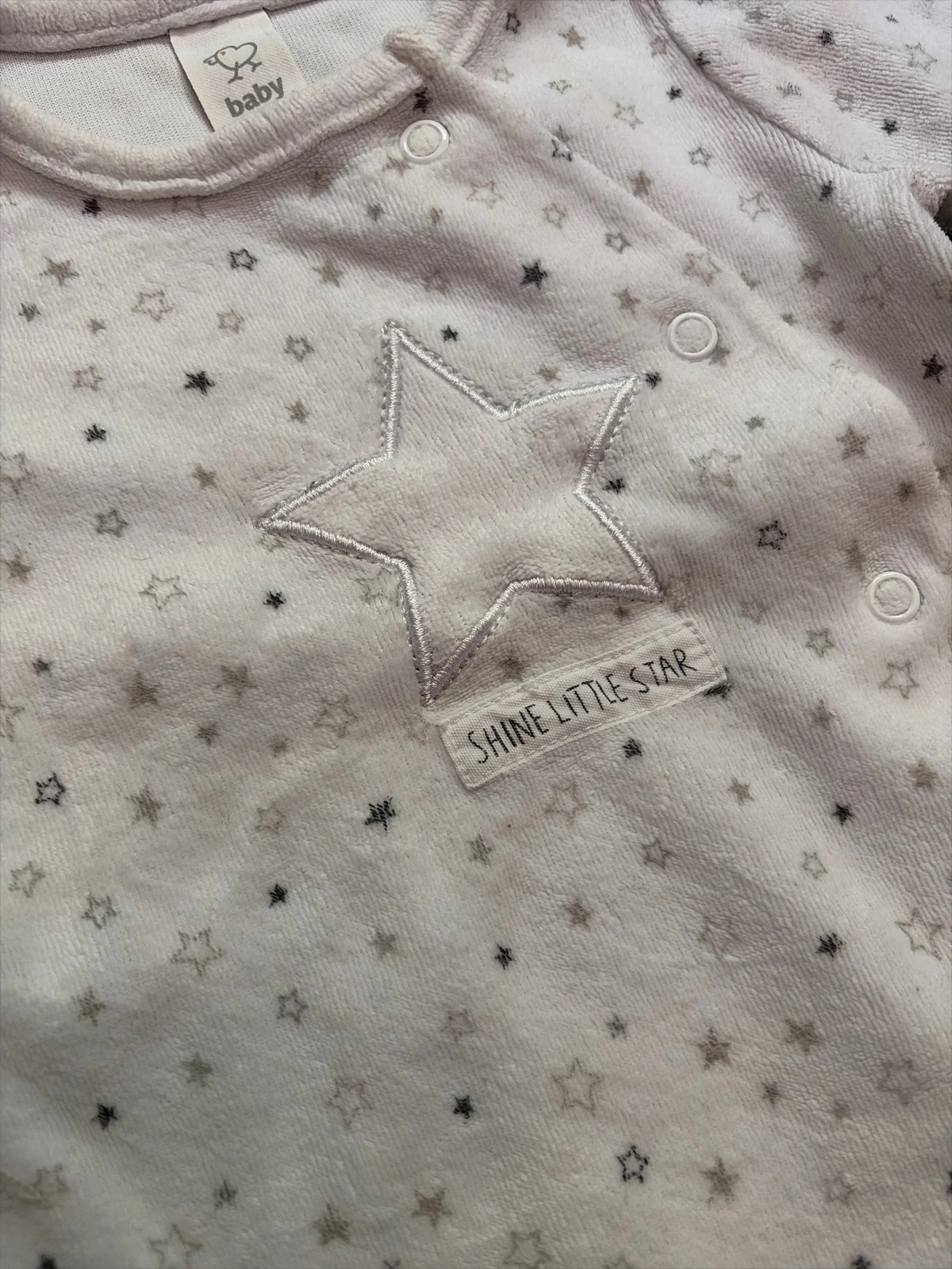 Pyjama mixte – Baby Club – taille 1-3 mois / 56 cm 4