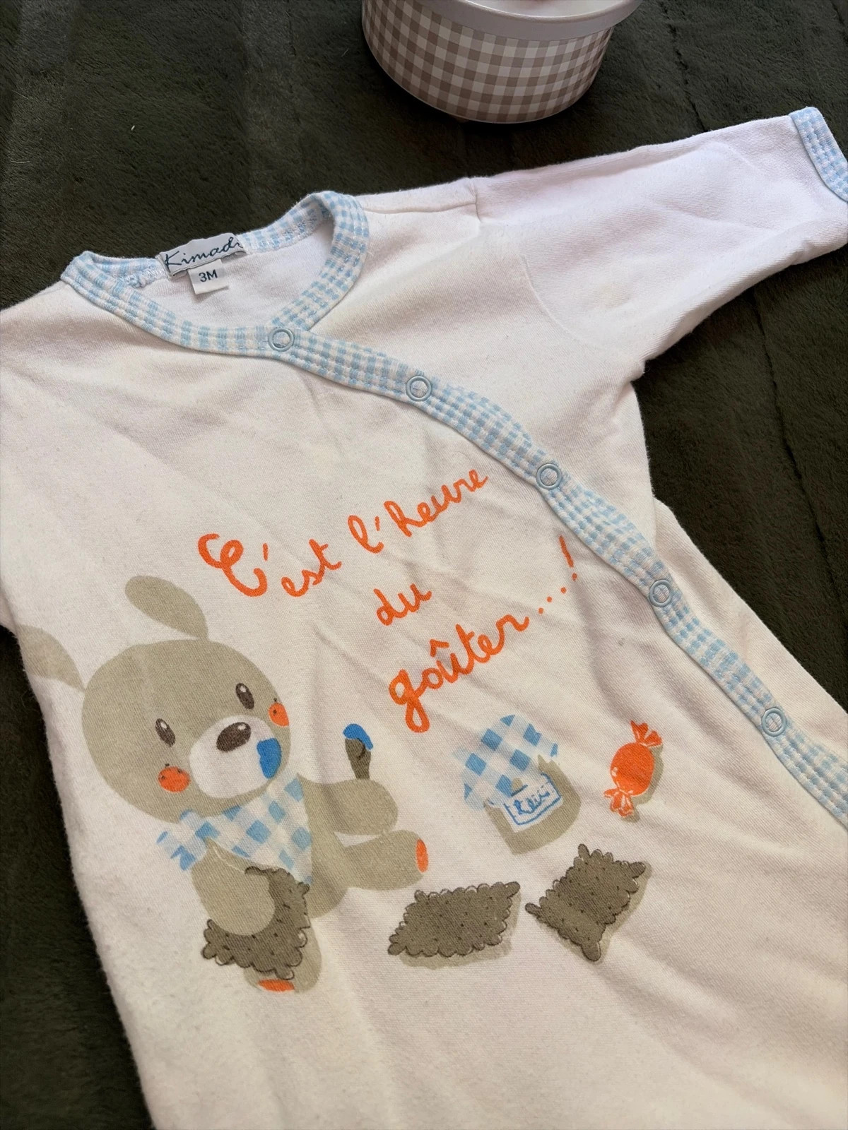 Pyjama garçon – Kimadi – taille 3-6 mois / 62 cm 2