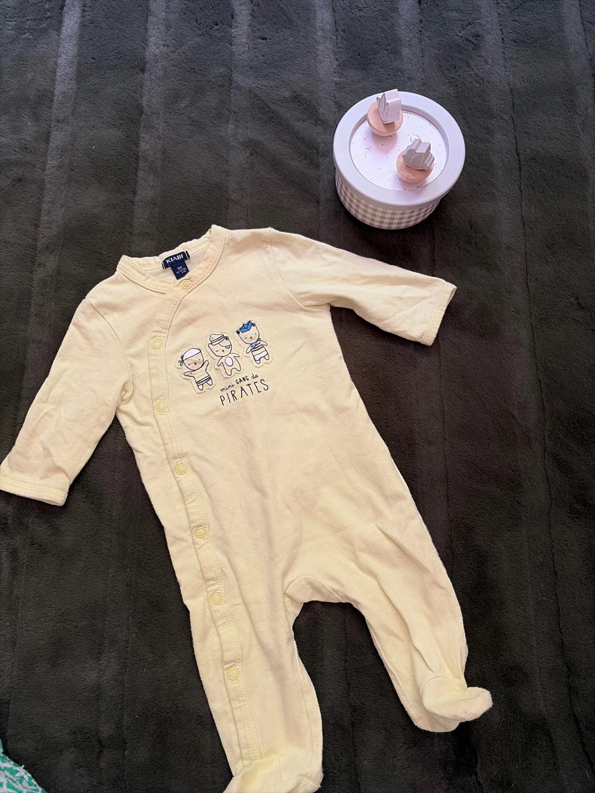 Pyjama garçon – Kiabi – taille 3-6 mois / 62 cm