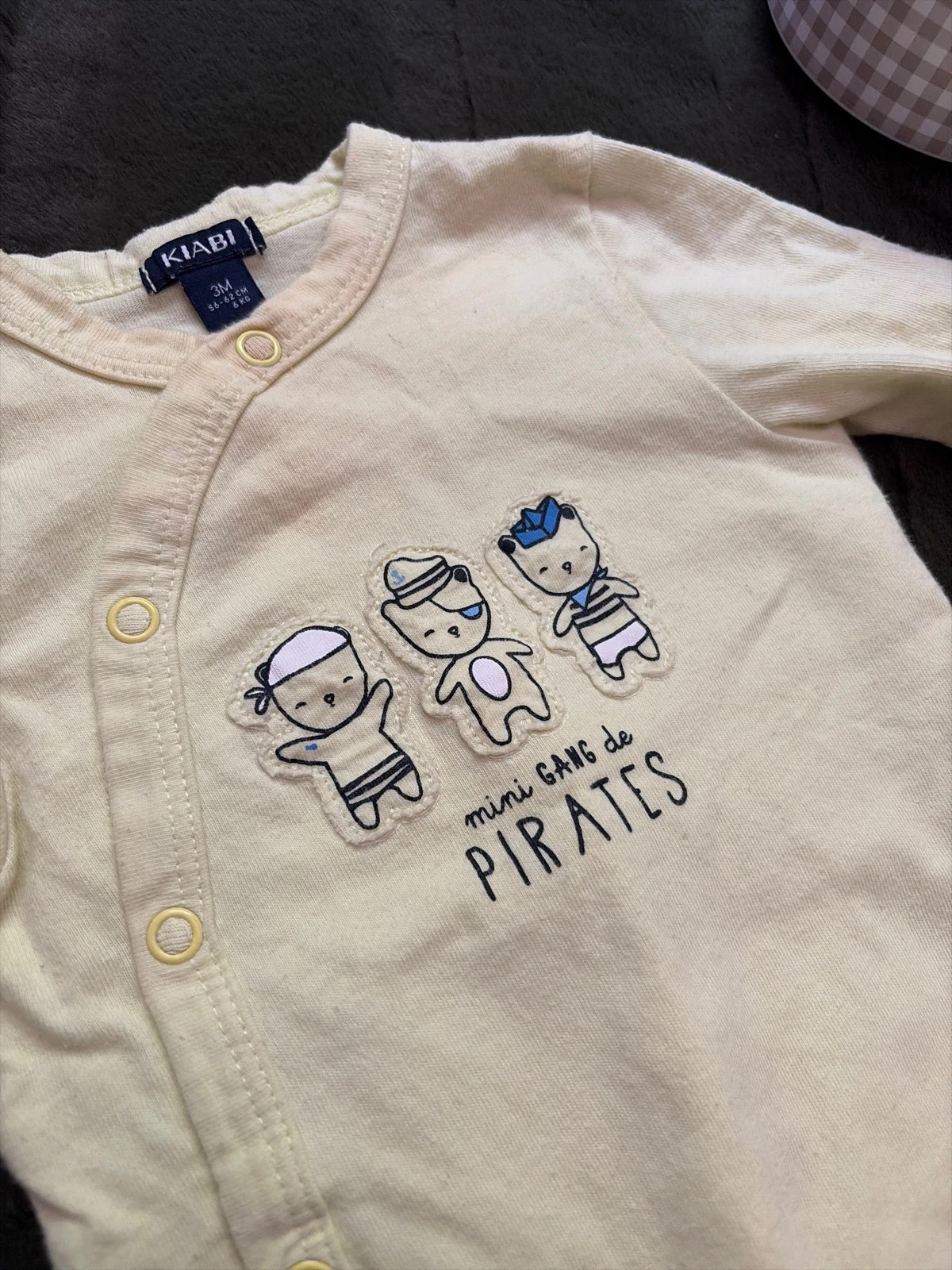 Pyjama garçon – Kiabi – taille 3-6 mois / 62 cm 2
