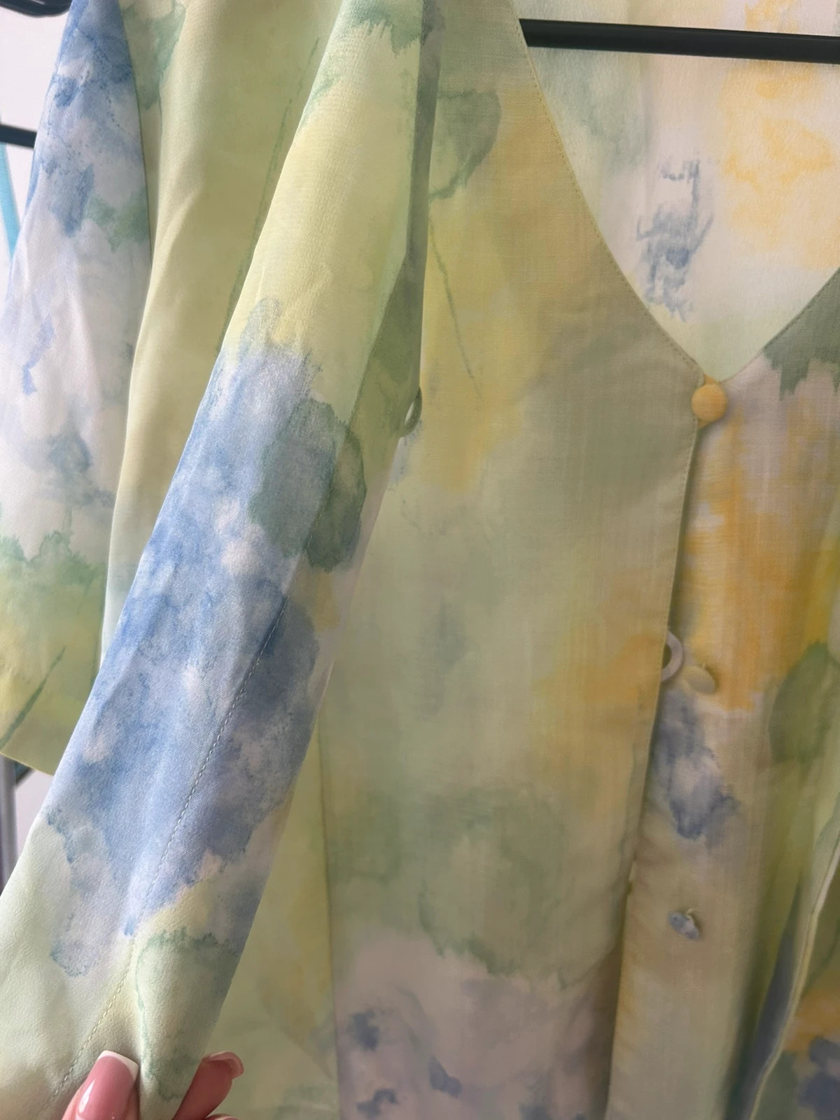 Haut vintage – Un Jour Ailleurs – taille XL / 42 / 14 2