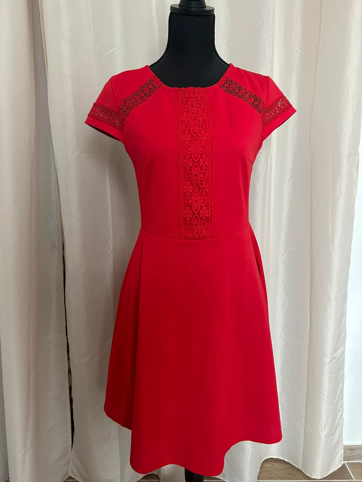 Robe rouge – La Halle – taille M / 38 / 10