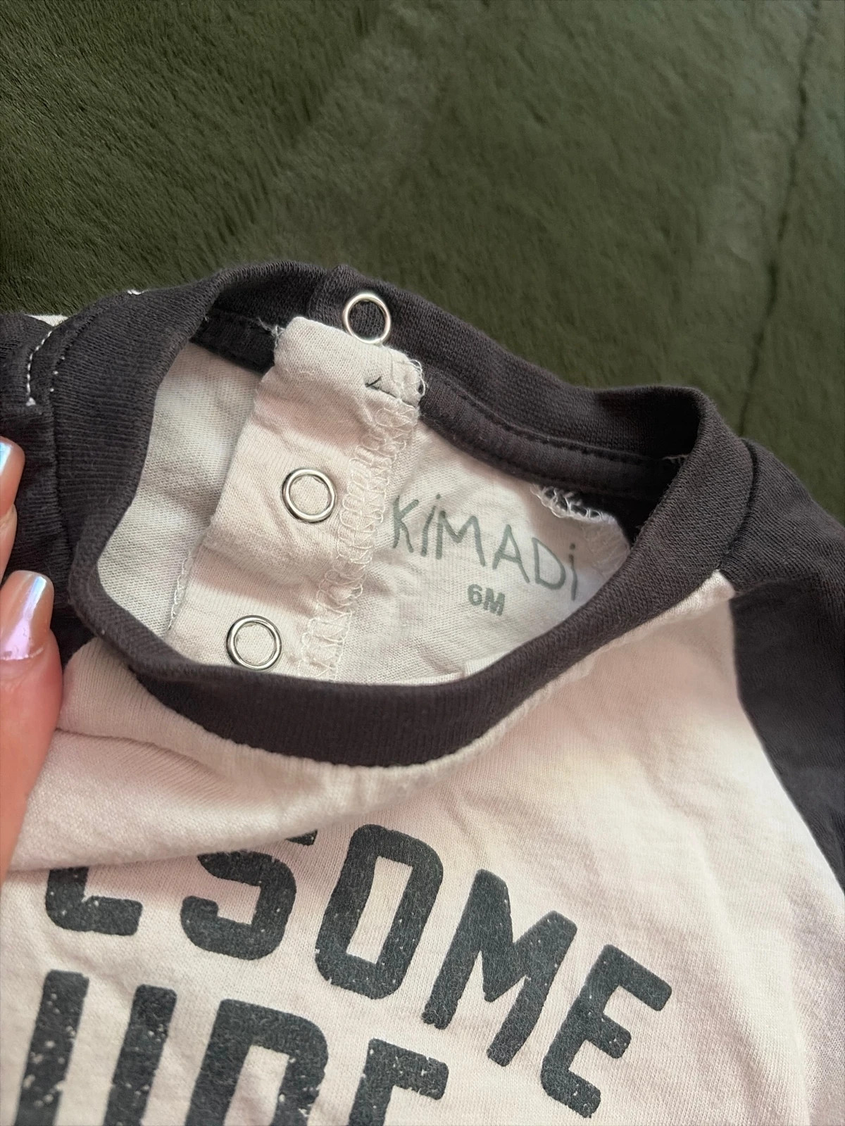 TEE shirt garçon – Kimadi – taille 6-9 mois / 68 cm 3