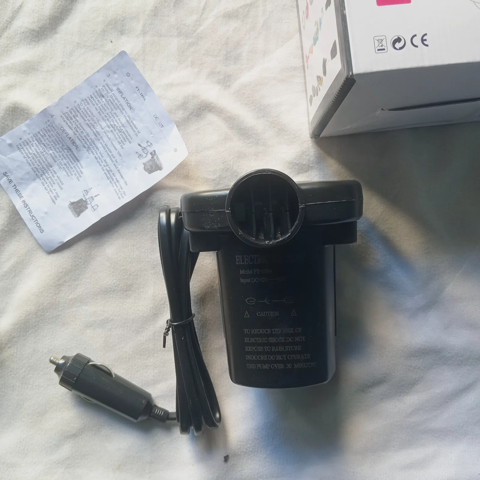 Pompe à air électrique QUICKFILL 💨 – Quickfill 4