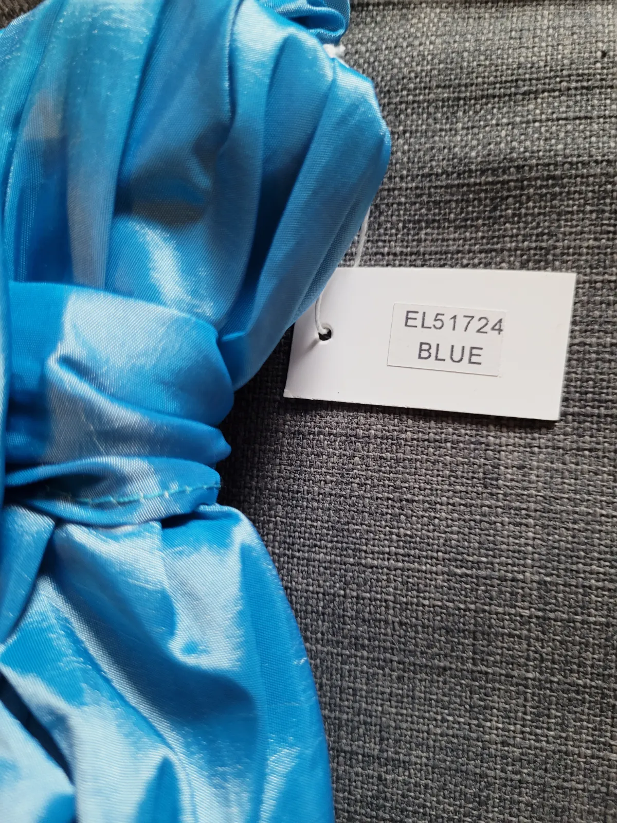Petit sac satiné bleu  – Autre 3