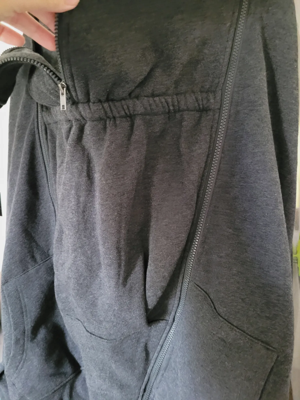 Sweat de portage et grossesse gris anthracite – Seraphine – taille L 4