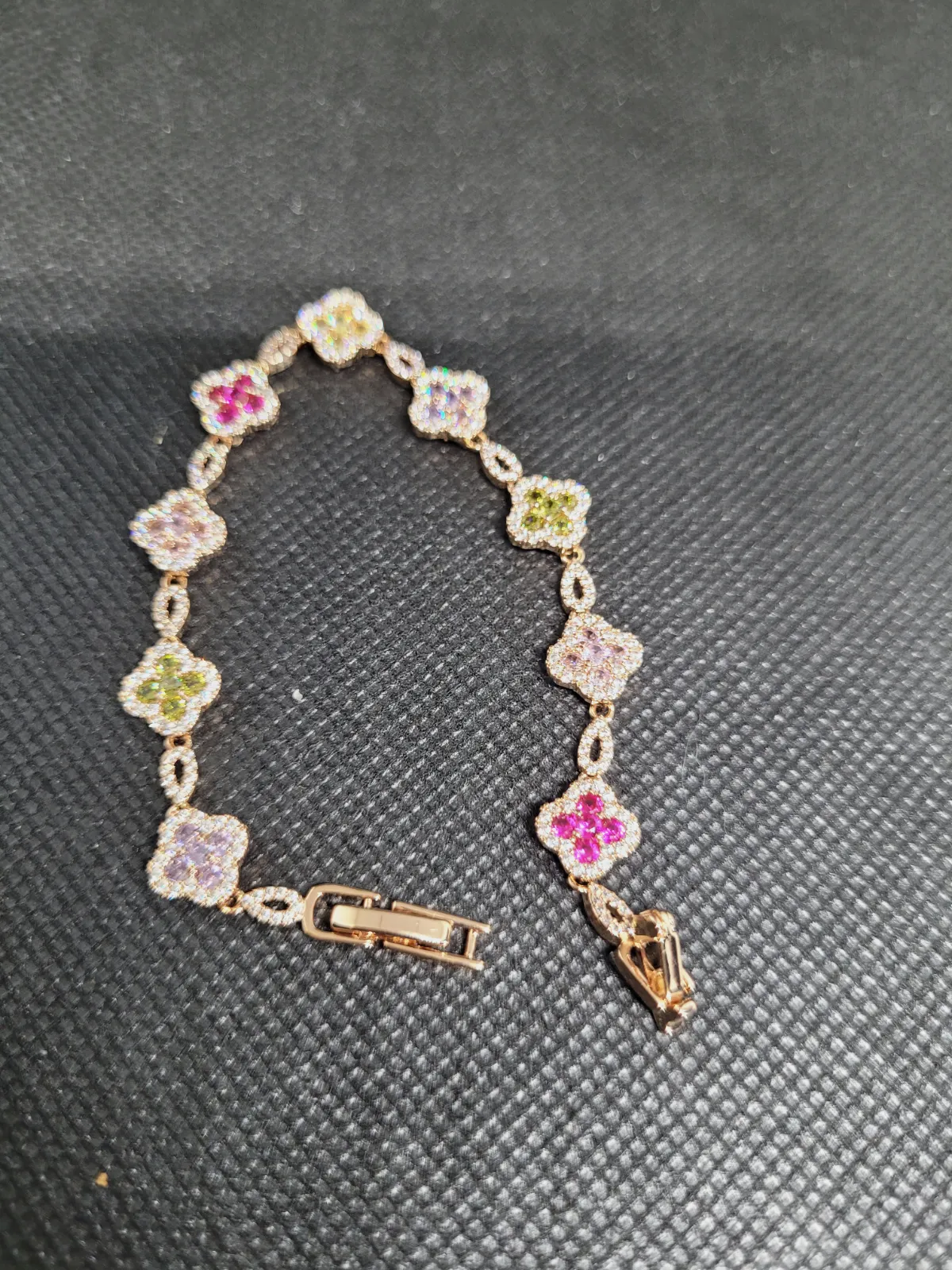 Bracelet en acier inoxydable couleur rose gold – Autre – taille Taille unique 2
