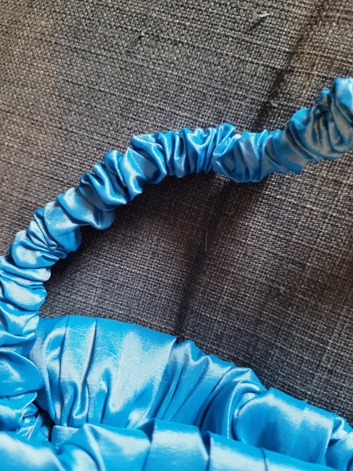 Petit sac satiné bleu  – Autre 5