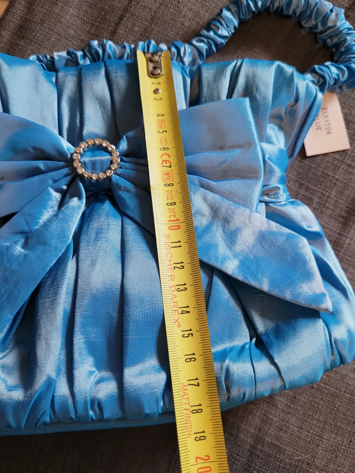 Petit sac satiné bleu  – Autre 9