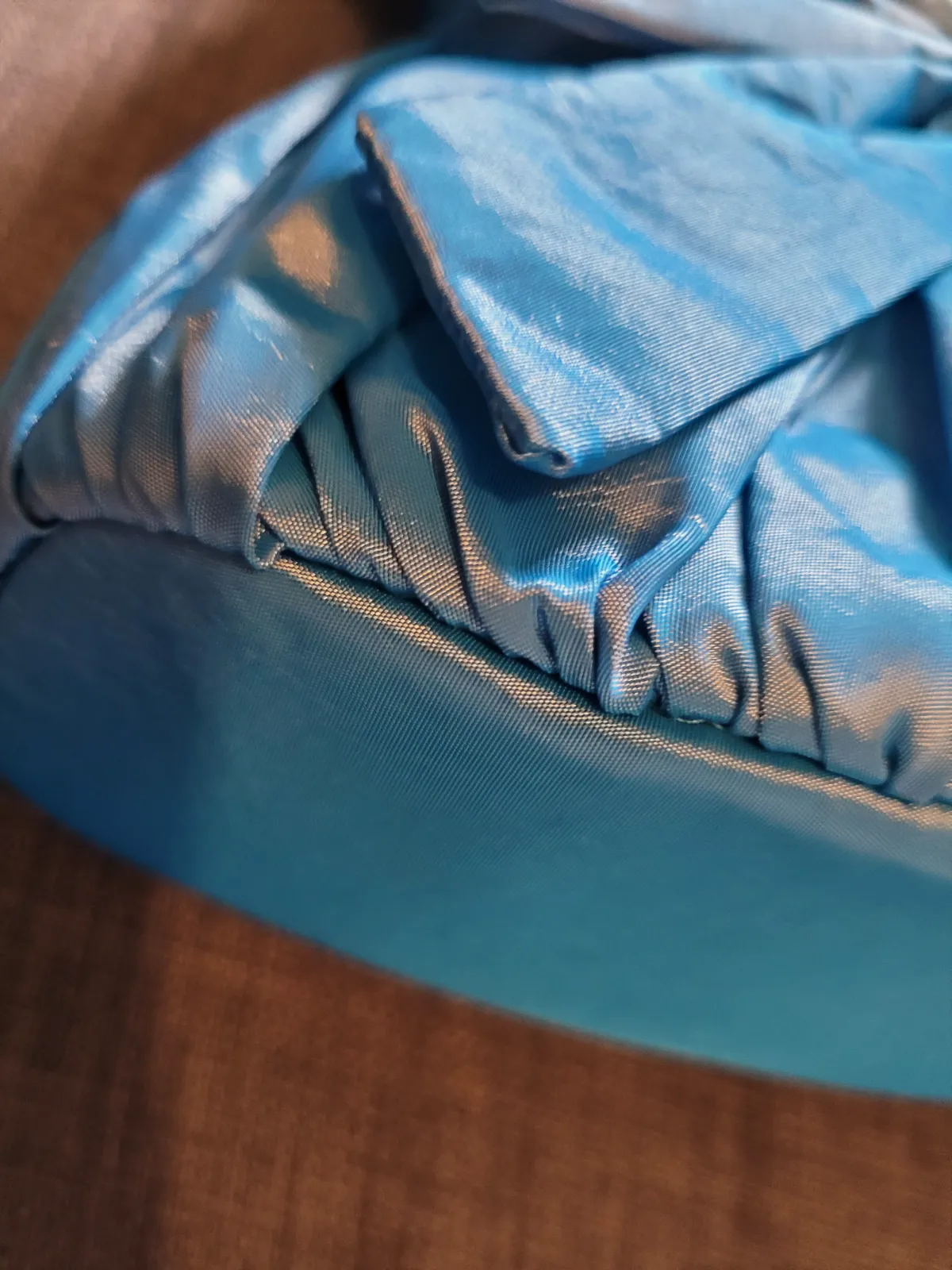 Petit sac satiné bleu  – Autre 2