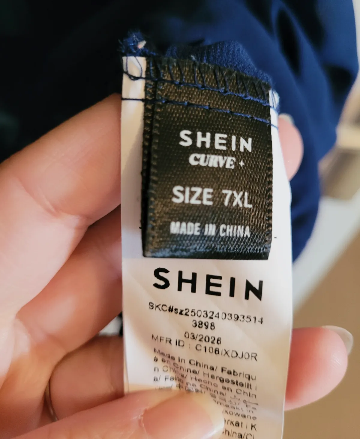 Ensemble taille 7XL – Shein – taille 5XL 3