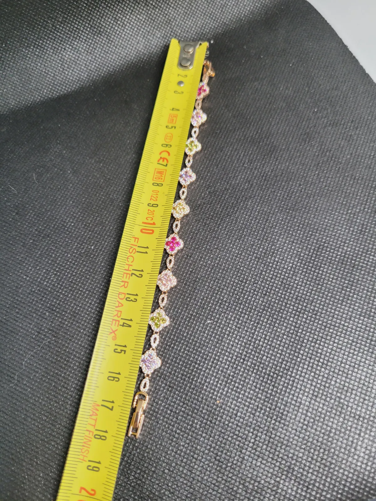 Bracelet en acier inoxydable couleur rose gold – Autre – taille Taille unique 4