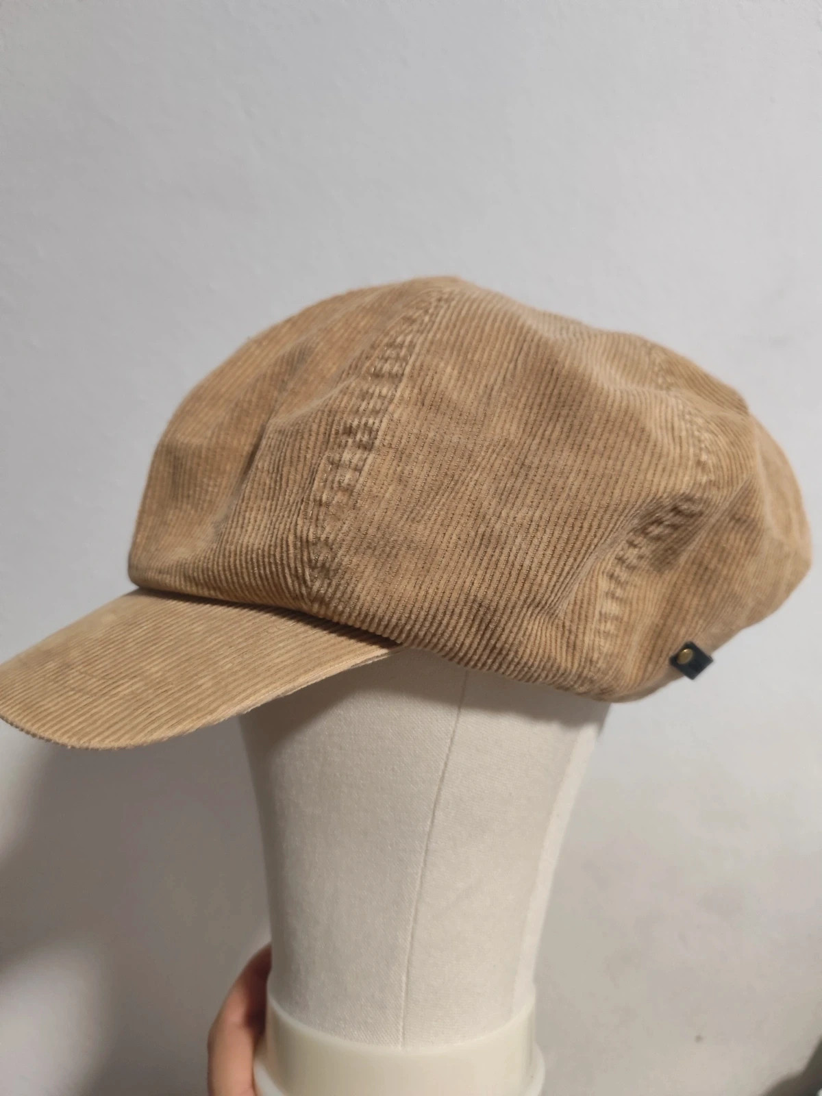Gorra Newsboy de Pana Beige Cara Park (Moda Coreana) – cara. park – taille Taille unique 4