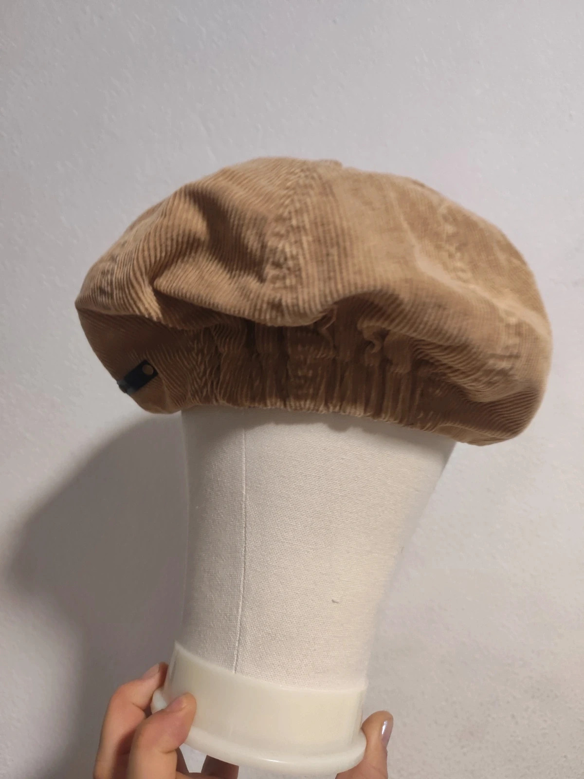 Gorra Newsboy de Pana Beige Cara Park (Moda Coreana) – cara. park – taille Taille unique 3