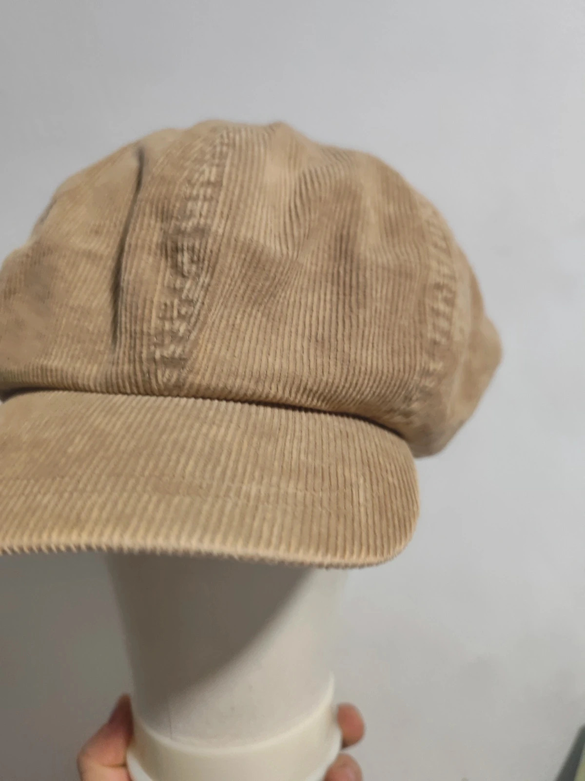Gorra Newsboy de Pana Beige Cara Park (Moda Coreana) – cara. park – taille Taille unique 2