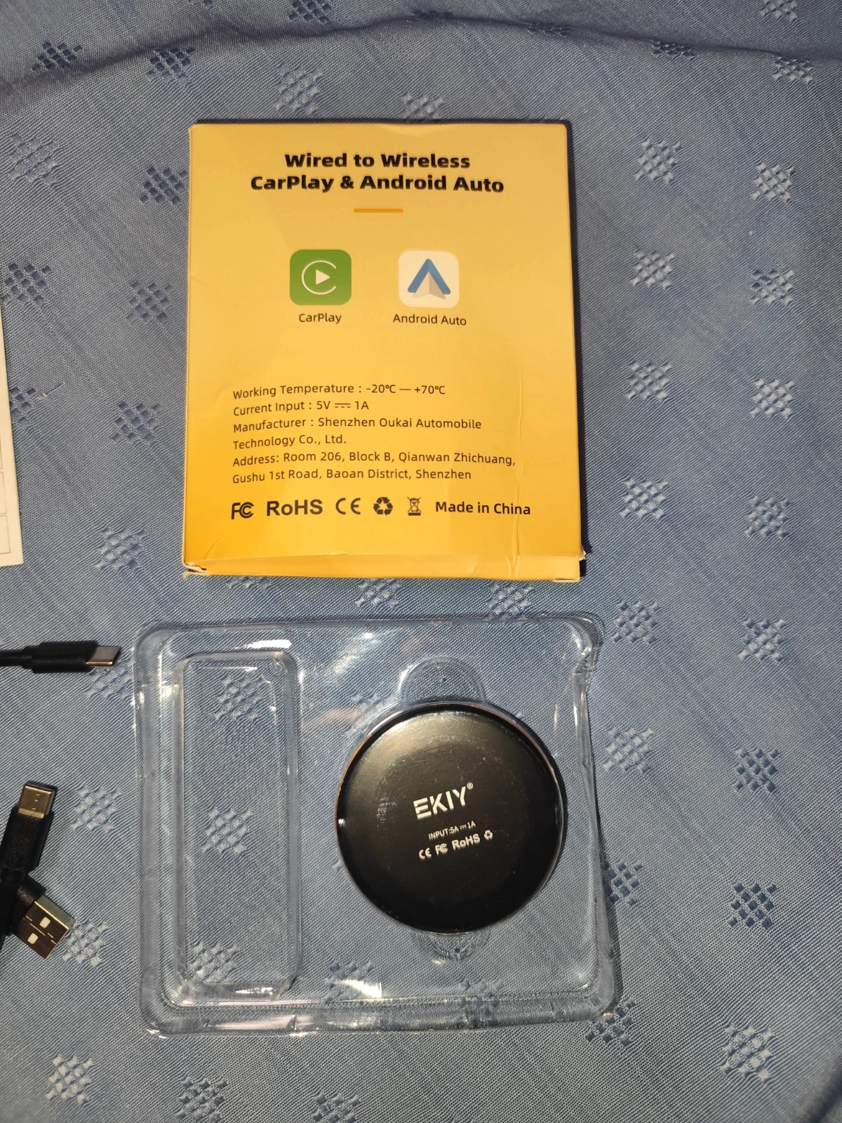 Adaptador Android Auto Inalámbrico 4