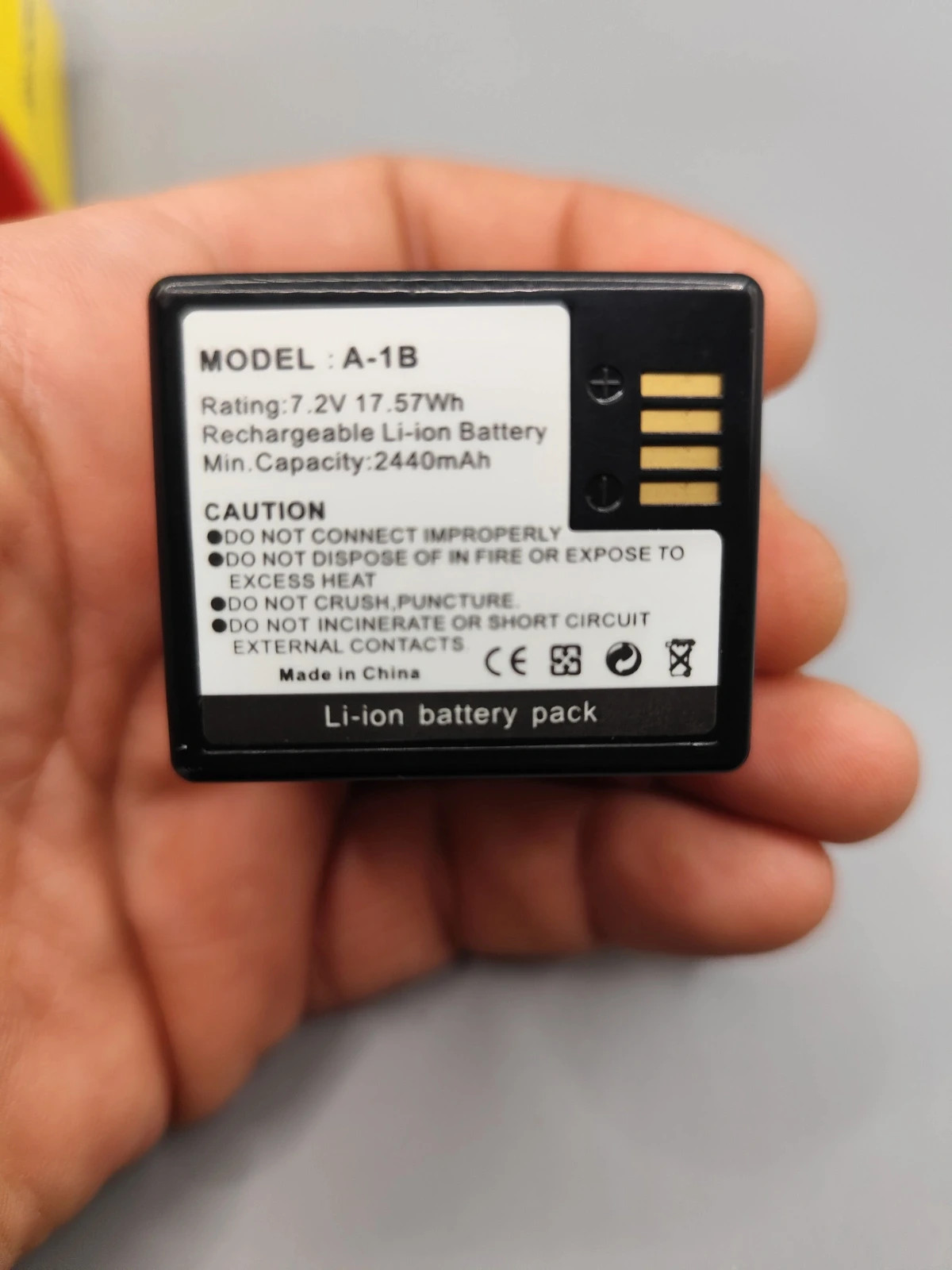Batería para cámara Digital A-1B/CP5890 2440mAh – Digital 4