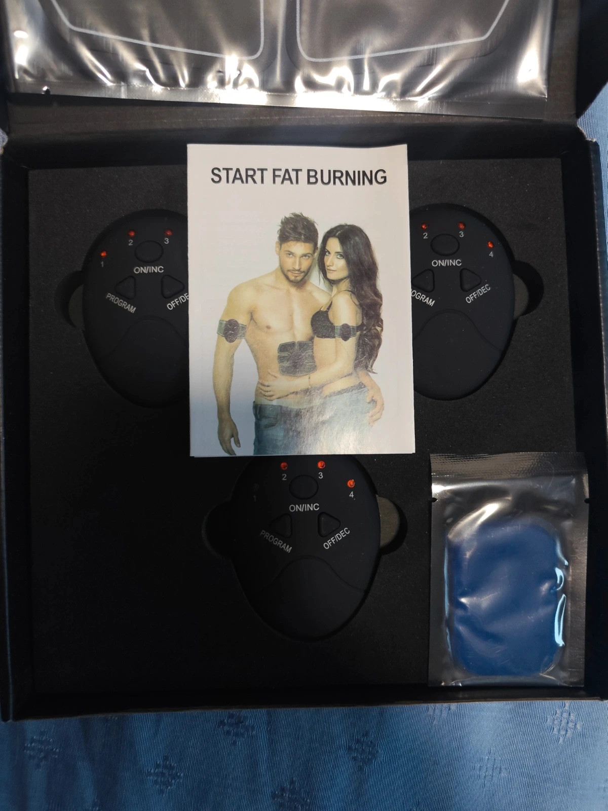 Kit Electroestimulador Muscular EMS 2