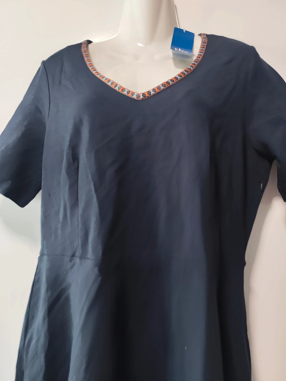 Vestido corto azul marino TBS (Talla L / 44) – TBS – taille L / 40 / 12 4
